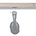 YYST Stainless Steel Headphone Headset Stand, Under Desk Headset Headphone Hanger Holder Hook Stick On Headphone Hook - NO Headphone (A)