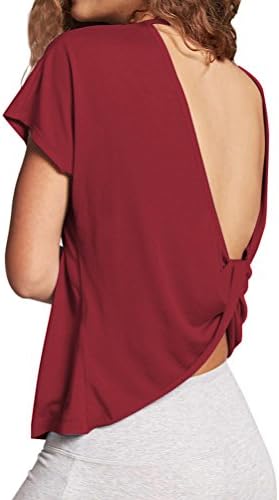 Mippo Women's Sexy Open Back Workout Tops Backless Yoga Shirts Cute Gym Crop Tank Tops 3 Mippo Women's Sexy Open Back Workout Tops Backless Yoga Shirts Cute Gym Crop Tank Tops