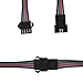 Mokungit 10/20/100 Pairs 4pin JST SM Connector Male Female Cable for SMD 5050/3528 RGB Color LED Strip APA102 WS2801 LPD8806 LED Strip (20 Pairs)