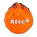 IDEGG Collapsible Silicone Dog Bowl, Set of 3, Food Grade Silicone, BPA Free, Foldable Expandable Cup Dish for Pet Raised Dog/Cat Food Water Feeding Travel camping Bowl (Set of 3, Blue+Orange+Purple)