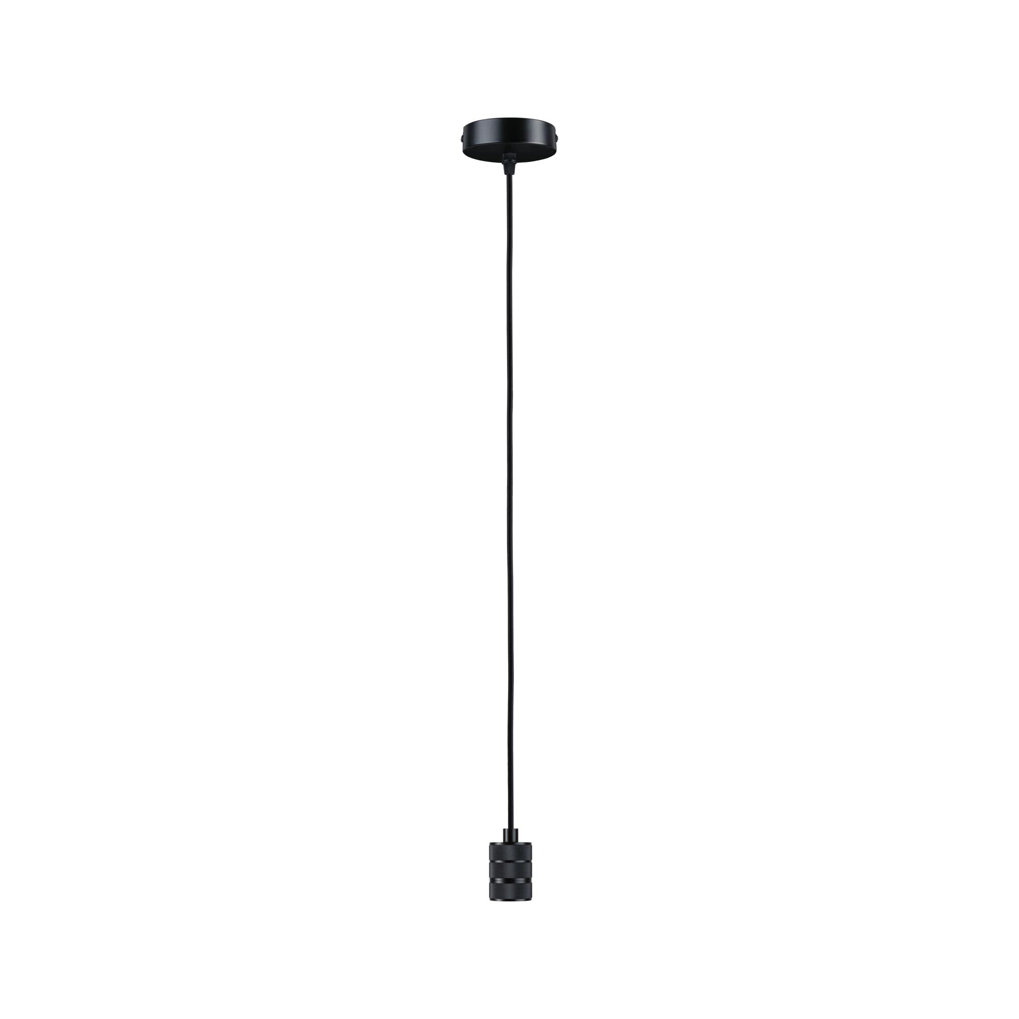 Paulmann Neordic Tilla 78432 Pendant Light Without Bulb Maximum 60 Watt Black Metal E27