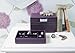 Stackers | Jewelry Box | classic purple & purple velvet ring & bracelet stacker