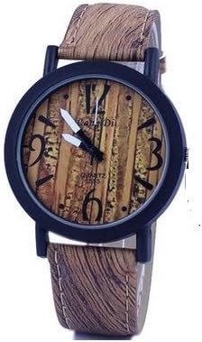 Men's Leather wooden watch from TEGOBOX