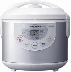 Panasonic SR-TMB10 5-1/2-Cup Rice Cooker/Warmer, Silver