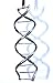 Anatomology DNA Hanging Ornament, Scientific/Unique, Metal, Holiday, Office