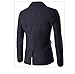 SUSIELADY Men's Blazer Jacket Herringbone Sport Coat Smart Formal Dinner Cotton Suits Slim Fit One Button Notch Lapel Coat