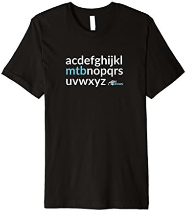 The Alphabet of MTB Premium Short Sleeve T-Shirt
