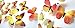 Wall Sticker,DOUMI 12pcs Decal Home Decorations 3D Butterfly Rainbow (Yellow)