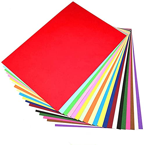 BN Coloured Paper A4 Copy Paper Perfect for School and Craft Projects 80gsm 20 Colours Pack of 100
