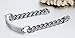 Men's Medical Alert ID Bracelet Tag Stainless Steel Link Chain Wrist (Free Engraving),8.3 inches-8.5 inches
