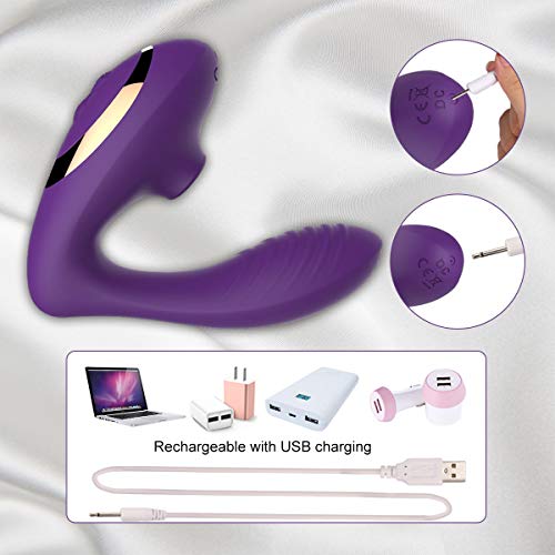 4 Vibrators+Waterproof+Rechargeable+Stimulator+Vibration
