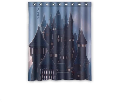 Hogwarts Harry Potter Blackout Room Darkening Curtains Window Panel Drapes,52 Inch x 63 Inch
