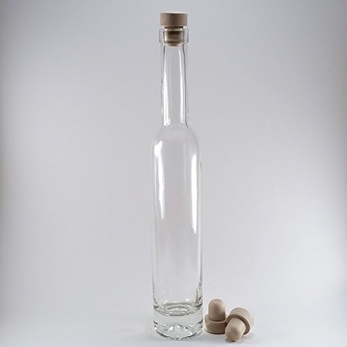 glaspak 12 Pcs 375ML / 12 Ounce Olive Oil. Lemoncello, Liquer, Wine Bottle, Decanter, Holiday Crafting, Niagrara Clear Glass Bottle