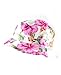 NYFASHION101 Fashionable Unisex Satin Lined Printed Pattern Cotton Bucket Hat, Pink Floral