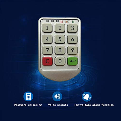Electronic Lock Kit Set, Digital Keypad Lock with