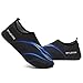 CIOR Mutifunctional Barefoot Shoes Men Women and Kids Quick-Dry Water Shoes Lightweight Aqua Socks For Beach Pool Surf Yoga Exercise,CT18,H.Blue,40.41