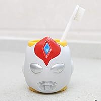 Yuesheng Kids Toothbrush Cup Cartoon Style Cute Mouthwash Cup Bathroom-Tumbler Toothbrush Holder (Ultraman)