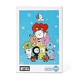 BT21 AT21 500pc Jigsaw Puzzle, Blue