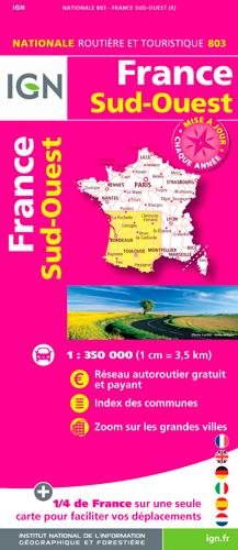 France South West 2016: IGN-803 (French Edition) by (Map)