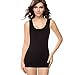 Moxeay Women Scoop Neck Cotton Extra Long Tank Top Vest (XL, 3pcs)