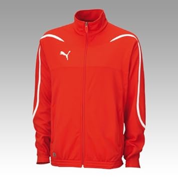 puma red and white jacket