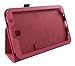 OMOTON Premium Leather Cover Case with Auto Wake/Sleep Function for Samsung Galaxy Note 8.0 inch GT-N5100/ N5110 Android Tablet (For Samsung Galaxy Note 8.0, Red)