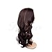 Kamo Dark Brown Charming Long Wavy Hair Wig + Wig Cap