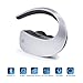 Global-store Q2 Bluetooth Headphones V4.1 Wireless Bluetooth Headset Earphones Noise Cancelling Sweatproof Earbuds With Mic for iPhone,iPad iPod,Samsung LG, and Other Bluetooth Device（Sliver）