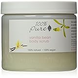 100% Pure: All Natural and Organic, Body Scrub - Vanilla Bean, 16 oz