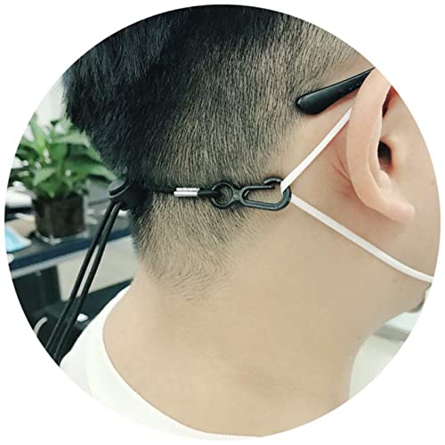 Mask Holder, Mask Lanyards, Face Mask Holder, Mask Accessories Adjustable Lightweight Mask Strap Extender, Mask Strap Hook for All Mask Types for Women, Men and Kids (Multicolor, 10pcs)