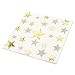 50 Pack of Cocktail Napkins for Star Party Supplies (5 x 5 Inches, Gold, Silver)