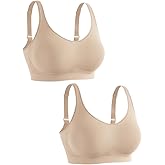 SHAPERMINT Bra - Wireless Bras for Women No Underwire - Wirefree Bralettes for Women with Support - Wireless Bra Bralette