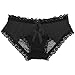 EPYA Sexy Women's Lace Panties Underwear Briefs Black