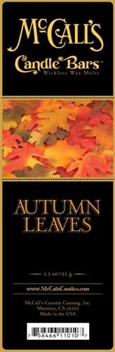 McCalls Candles Bars | Autumn Leaves | 5.5 oz