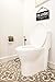 Honey Dew Gifts Inappropriate Funny The Shitter Please Enjoy Your Visit 10 inch by 5 inch Hanging Wall Art, Decorative Wood Sign Home Bathroom Decor, 75442