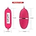 USB Bullet Egg Vibrator,LUV-SPOT Multi-Speed Powerful Waterproof Wand Massager Control Vibrating Stimulator Vaginal Kegal Balls for Women or Couple (Red)