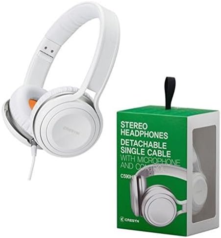 CRESYN C590H white STEREO headphone Smartphones iPhone iPod IPAD GALAXY