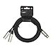 Kirlin Cable Y-303-06 - 6 Feet - XLR Female to Dual XLR Male Y-Cable