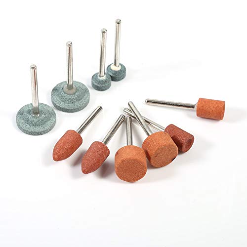 Yesbaby 147pcs Rotary Polishing Tool Set 1/8" Shank Sanding Polish Cutting Accessory Bit