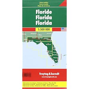 Florida State Road Map1 :500K FB 2014 (English, Spanish, French, Italian and German Edition)