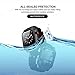 Apple Watch Waterproof Case for 42mm Apple Watch Series 3 & 2, EFFUN IP68 Waterproof Shockproof Impact Resistant Apple Watch Case Rugged Protective iWatch Case + 2 Soft Silicone Apple Watch Band Black