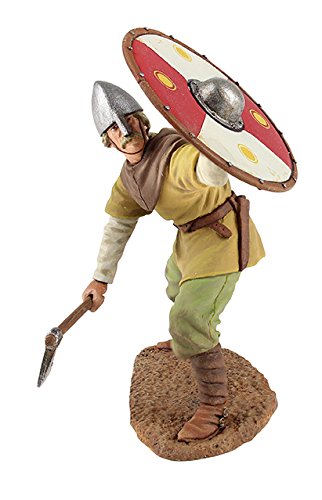 W. Britain 62101 Viking Wearing Spangenhelm Defending