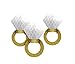 Amscan 290047 Honeycomb Ring Hanging Decorations, 3 pcs