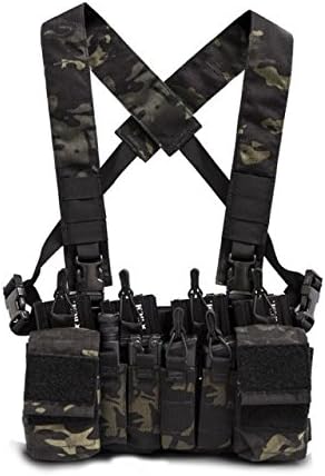 Haley Strategic Partners D3CRX Disruptive Environments Chest Rig X, Black Multicam, D3CRX-MCBLK