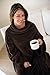 Tirrinia Wearable Blanket with Sleeves and Pocket, Lounging Super Soft Comfy Microplush Adults Wearable Throw Body Robe for Women and Men, 53''X 71'' Brown