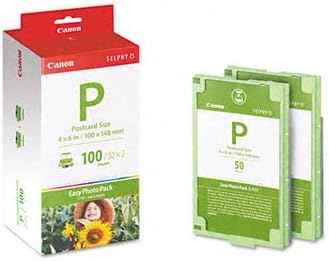 E-P100 100-Sheet 4x6 Easy Photo Pack W/Ink For Es1 Es2 Es3 Es30