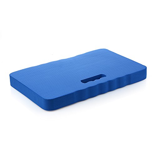 ADSRO Garden Kneeler Pad, High Density Thick Foam Kneeling Mat for Gardening, Baby Bath, Yoga, Prayer,Pilates, Exercise Size 17.811.11.4inches (Blue) - Thumbnail 2