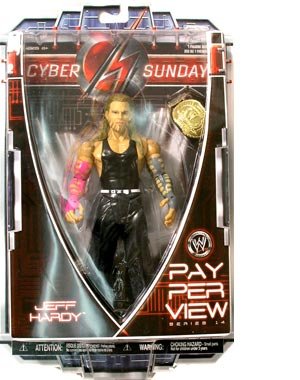 WWE Wrestling Action Figure PPV Series 14 Cyber Sunday Jeff Hardy