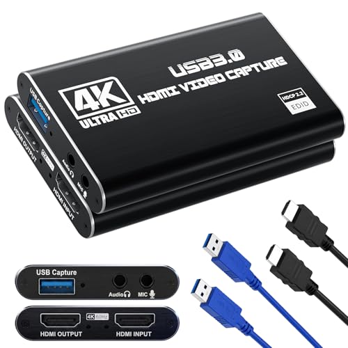 Guermok USB 3.0 HDMI Capture Card