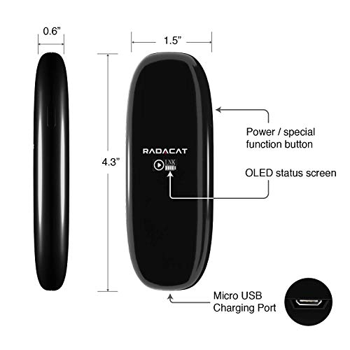 GPS Tracking and Chat Off-grid  - Radacat Messenger C1 2 PACK ,No Monthly Fee, No Satellite, Cell service or Wi-Fi, For backcountry, outdoor, Camping, Hiking, Fishing, Skiing, Hunting - Thumbnail 2